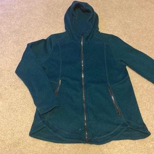 Eddie Bauer fleece zip up hoodie